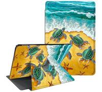 Case for Fire HD 10 Tablet 13th/11th Generation 10.1 inch 2023/2021 Release 360 Degree Rotating Stand Protective Smart Cover with Auto Wake Sleep Tablet Case - Baby Turtles