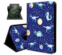 Case for Fire HD 8 & Fire HD 8 Plus Tablet (12th Generation/10th Generation,2024/2022/2020 Release),with Auto Sleep/Wake 360 Degree Rotating Swivel Adjustable Stand Cover,Planet Dinosaur