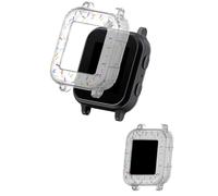 Case for Gabb Watch 3e, NOUKAJU Smartwatch Cover TPU Material,Easy to Install,Drop-Proof,Soft,Protective Cover for Gabb Watch 3e Smart Watch(Clear-Donuts)