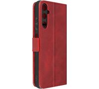Case for Galaxy A05s, Card Holder, Video Stand, Vintage Series, Red