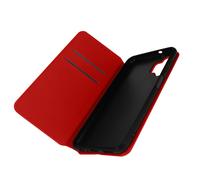Case for Galaxy A13 5G and A04s Card-holder Cover Video Stand Red