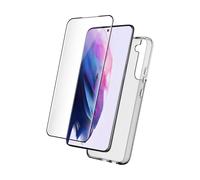 Case for Galaxy S22 Plus 5G in TPU and Tempered Glass Screen Protector