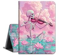 Case for Galaxy Tab A 10.1 2016 SM-T580 T585 T587,Slim Soft Shockproof TPU Silicone Protective Back Shell Case for Galaxy Tab A 10.1 Inch Tablet 2016,Guitar and Lotus