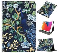Case for Galaxy Tab A9 Plus 11 Inch 2023 (SM-X210/X215/X216), Slim Shockproof PU Leather Protective Cover with Auto Wake/Sleep, Multi-Angle Stand for Tab A9 11" Tablet, Peacock