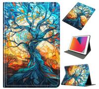 Case for Galaxy Tab A9 Plus 11 Inch 2023 (SM-X210/X215/X216), Slim Shockproof PU Leather Protective Cover with Auto Wake/Sleep, Multi-Angle Stand for Tab A9 11" Tablet, Tree of Life