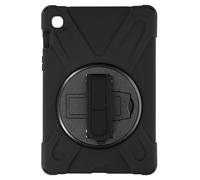 Case for Galaxy Tab S5e Hybrid Rotating Handle Crutch Shoulder Strap black