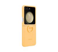 Case for Galaxy Z Flip 5 with Selfie Ring, Orange