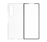 Case for Galaxy Z Fold6 in Soft Silicone Shockproof, Transparent