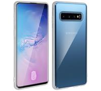 case for GalaxyS10 Silicone Gel+Transparent tempered glass screen protector
