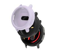 Case for Garmin Bounce 2 Kids Smartwatch, FJIASTB Soft Silicone Shockproof Cover Lightweight Easy to Install 2-Pack (Black + Purple)