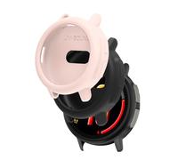 Case for Garmin Bounce 2 Kids Smartwatch, FJIASTB Soft Silicone Shockproof Cover Lightweight Easy to Install 2-Pack (Black + Pink)