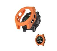 Case for Garmin Descent G2,NOUKAJU Smartwatch Cover TPU Material,Easy to Install,Drop-Proof,Soft,Protective Cover for Garmin Descent G2(Orange)