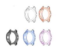 Case for Garmin Fenix 6X, Replacement TPU Silicone Protective Case for Shockproof and Unbreakable Protective Case for Garmin Fenix 6X / 6X pro (5 PCS Fenix 6S/6S pro)
