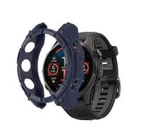 Case for Garmin Fenix 8 AMOLED 43mm，[Without Screen Protector]Protector Protective Case Cover TPU Bumper Slim Shell ，Blue