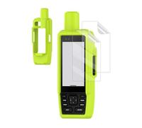 Case for Garmin GPSMAP H1i Plus GPS Handheld, FJIASTB Soft Silicone Shockproof Cover with Soft Screen Protector Film (Light Green)