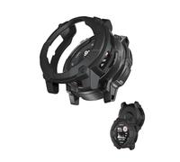 Case for Garmin Instinct 3 50mm,NOUKAJU Smartwatch Cover TPU Material,Easy to Install,Drop-Proof,Soft,Protective Cover for Garmin Instinct 3-50mm(Black)