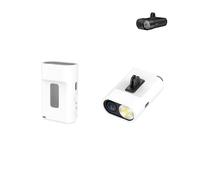 Case for Garmin Varia Vue Headlight Camera, yystao Silicone Protective Case Compatible with Garmin Varia Vue - Shockproof, Dustproof, Waterproof, White