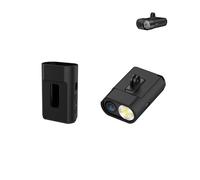 Case for Garmin Varia Vue Headlight Camera, yystao Silicone Protective Case Compatible with Garmin Varia Vue - Shockproof, Dustproof, Waterproof, Black