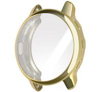 Case for Garmin Venu 2 Plus Flexible Silicone Transparent Chrome Gold Contour