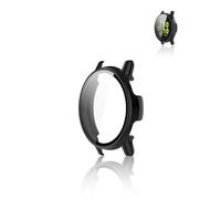 Case for Garmin vívoactive 6 GPS 42mm Smartwatch, Hard PC case with 9H Tempered glass Screen Protector Integrated Protective Cover, Black