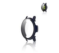 Case for Garmin vívoactive 6 GPS 42mm Smartwatch, Hard PC case with 9H Tempered glass Screen Protector Integrated Protective Cover, Blue