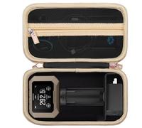 Case for Garmin Xero C1 Pro Chronograph with Mesh Pocket Fits Cable Adapters Tripod (Case Only) (Black)