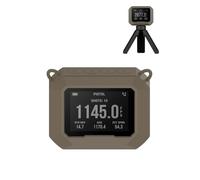 Case for Garmin Xero C1 PRO Chronograph, WUNIAK Soft Silicone Protective Portable Scratch Shock Resistant Shell Case for Garmin Xero C1 PRO Chronograph，Stone Color