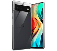 moex Aero Case, Compatible with Google Pixel 6, Case Made of Silicone, Completely Transparent, Clear Mobile Phone Protective Case, Ultra Thin, Transparent Monochrome, Crystal-Clear
