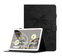 Case for Google Pixel Tablet 2023 11 Inch Premium PU Leather Tablet Protective Case Magnetic Folio Cover with Stand Function and Card Slot, Black