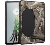 Case for Google Pixel Tablet (2023), Nakedcellphone Special Ops Tactical Armor Rugged Shield Protective Cover [Anti-Fingerprint, Matte Grip Texture, Dock Compatible] - Bushwolf Camo