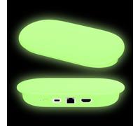 Case for Google TV Streamer 4K, Protective TV Box Case, Silicone Protective Case Cover, Protective Sleeve Shell (Luminous Green)