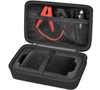 Case for Halo Bolt 58830/57720/ Air 58830/ ACDC Max 55500 mWh/Air + Portable Emergency Power Kit, Storage Holder for Air Nozzles, Extra Accessory, Car Jump Starter, and Charger- Black (Box Only)