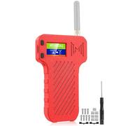 Case for Heltec Mesh Node T114 Board with 3000mAh Battery Set, with Display Window Type C Port and 915 MHz Lora Antenna Interface for Meshtastic Arduino LoRawan IOT Mesh Node T114 (N36 Case, Red)