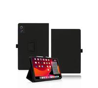 Case for HiGrace A10L Tablet 10.1 Inch, yystao PU leather Protective Cover Compatible with HiGrace A10L tablet 2025, Skin-textured full wrap design, Black