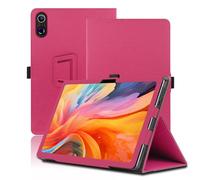 Case for HiGrace A7BK 11 inch, HiGrace A7BK Tablet Case, Folding Stand Protective Cover with Pencil Holder and Wrist Strap, Full Protection. (Red)