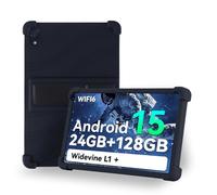 Case for HiGrace C108 10.1-Inch Tablet - Shockproof Silicone Protective Cover with Kickstand, Drop-Resistant Business Style (Black)