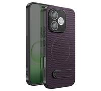 Case for Honor 600 Lite Carbon Effect /2 Compatible with Kickstand