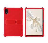 Case for Honor 9 Pro 12.1 inch ROD-W09 Tablet with PC Kickstand, Soft Silicone, Washable, Thickened Corner Shockproof Case, Red