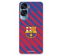 Case for Honor 90 Lite FC Barcelona BarÇa Transparent Shield to Protect Your Mobile Phone Flexible Silicone Case with Official FC Barcelona License