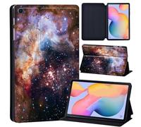 Case for Honor Pad 8 12 Inch PU Leather Tablet Protective Case, Slim Stand Hard Back Shell Protective Smart Ultra Thin Cover Case (red brown orange nebula)