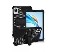 Case for HONOR Pad X7 8.7 Inch Tablet,daunke Soft hollow silicone case,with Folding Stand,Anti-Scratch,Lightweight Shockproof,All-Around Protection,Black