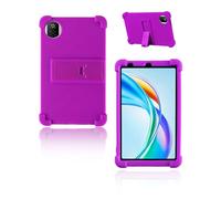 Case for HONOR PAD X7 Tablet 8.7 inch 2025 Newest, yystao Kids Skin-Friendly Soft Silicone Protective Cover compatible with HONOR PAD X7, Adjustable Stand (Purple)