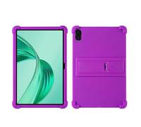 Case for Honor Pad X8a 11 inch 2024 Tablet with PC Kickstand, Soft Silicone, Washable, Thickened Corner Shockproof Case, Purple
