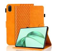 Case for Honor Pad X8a 11 Inch Tablet 2024 Protective Case Premium Leather Folio Smart Cover with Auto Sleep/Wake Pen Holder Card Slot for Xiaomi Honor Pad X8a-Orange