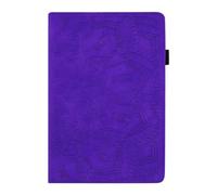 Case for Honor Pad X8a/ Pad X9 2024 Tablet Case - PU Leather Embossed Mandala Stand Cover Case with Auto Wake/Sleep & Pen Loop Holder & Card Slots, blue