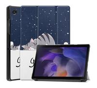 Case for Honor Pad X8a/ Pad X9 2024 Tablet, Slim Lightweight Trifold Stand Magnetic Hard Cover PU Leather Folio Book Cover Protective Shell for Honor Pad X8a/ Pad X9 2024,Lazy cat