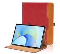 Case for Honor Pad X9 11.5" 2023 / X8 Pro 11.5 Inch 2023 Inch PU Leather Smart Cover with Pocket & Pencil Holder, Auto Wake/Sleep Function - Red
