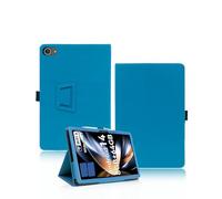 Case for HotLight C10 Tablet 10 Inch, yystao PU leather Protective Cover Compatible with HotLight Tablet C10 10 inch - Hand-strap design, Skin-textured full wrap design, Azure