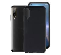 Case for HTC Desire 22 Pro, KJYF Shockproof Black Bumper Cover, Ultra-Thin Soft TPU Gel Case, Flexible Silicone Protection Case for HTC Desire 22 Pro 6.6 Inch - Black