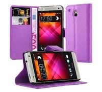 Case for HTC ONE M4 MINI Protection Book Wallet Phone Cover Magnetic
